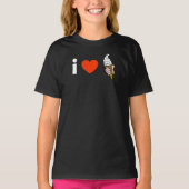 I Love Ice Cream T-shirt (Voorkant)