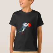 I Love Iceland Puffin Icelandic Gift T-shirt (Voorkant)