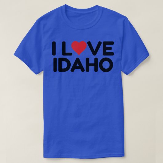 I Love Idaho 1 T-shirt (Design voorkant)