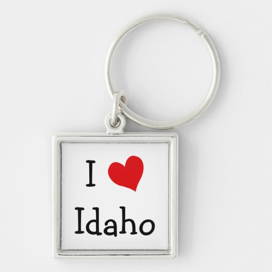 I Love Idaho Sleutelhanger (Voorkant)