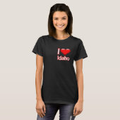 I Love Idaho T-shirt (Voorkant volledig)