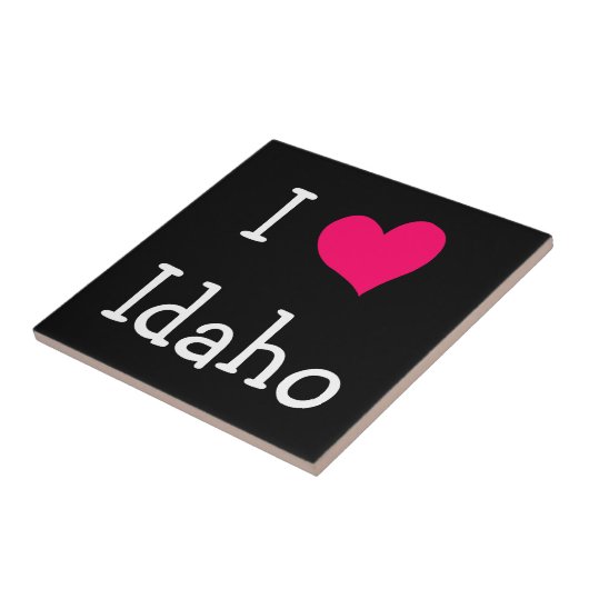 I Love Idaho Tegeltje (Zijkant)