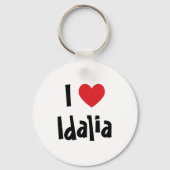 I Love Idalia Sleutelhanger (Voorkant)