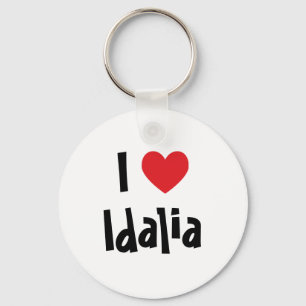 I Love Idalia Sleutelhanger