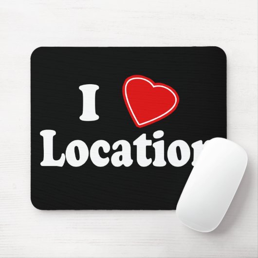 I Love II Muismat (Met muis)