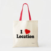 I Love II Tote Bag (Voorkant)