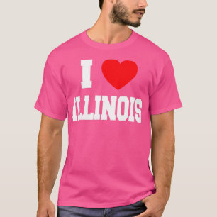 I Love Illinois T-shirt