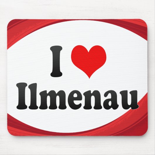I Love Ilmenau, Germany Muismat (Voorkant)