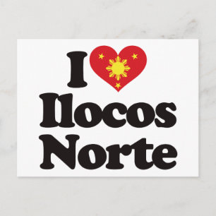 I Love Ilocos Norte Briefkaart
