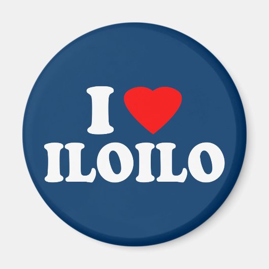 I Love Iloilo Magneet (Voorkant)