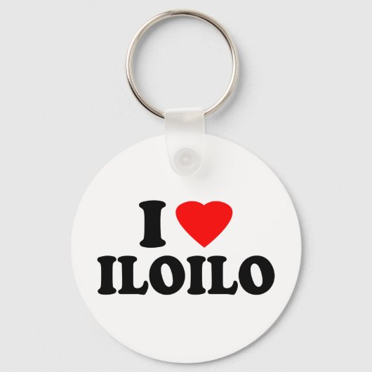 I Love Iloilo Sleutelhanger (Voorkant)