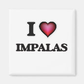 I Love Impalas Magneet (Voorkant)
