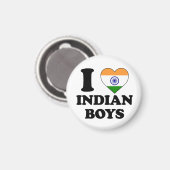 I love Indian Boys Magneet (Voorkant / Achterkant)