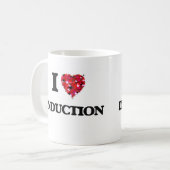 I Love Induction Koffiemok (Voorkant links)