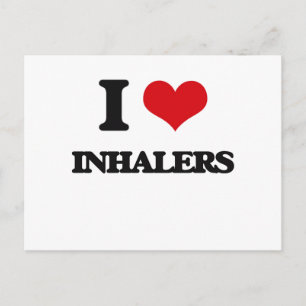 I Love Inhalers Briefkaart