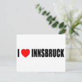 I Love Innsbruck Briefkaart (Staand voorkant)