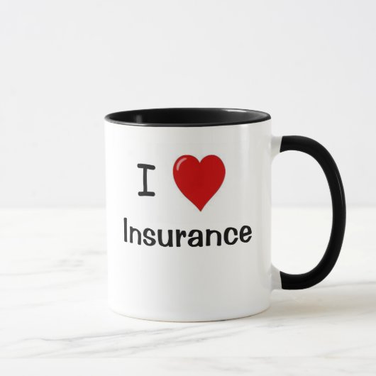 I Love Insurance - I Heart Insurance Mok (Rechts)