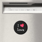 I Love Iowa Magneet (Insitu (Vaatwasser))