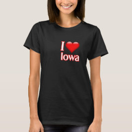 I Love Iowa T-shirt