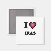 I Love Iraans Magneet (Voorkant / Achterkant)