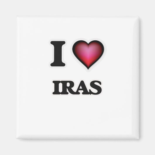 I Love Iraans Magneet (Voorkant)