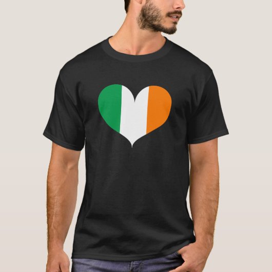 I Love Ireland Flag T-shirt (Voorkant)