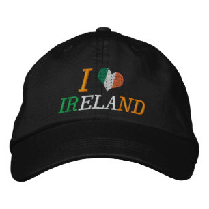 I Love Ireland Geborduurde Pet