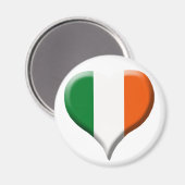 I Love Ireland Magnet (Voorkant / Achterkant)