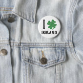 I Love Ireland Ronde Button 5,7 Cm (In situ)