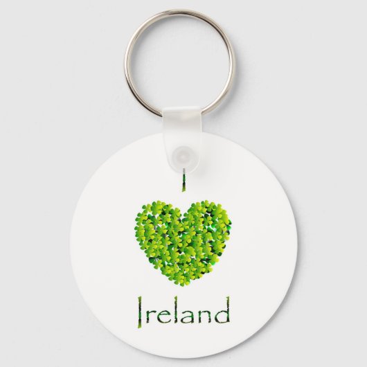 I Love Ireland Sleutelhanger (Voorkant)
