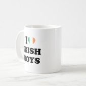 I Love Irish Boys Koffiemok (Voorkant links)