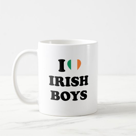 I Love Irish Boys Koffiemok (Links)