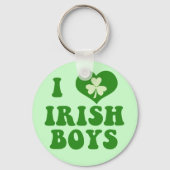 I Love Irish Boys Sleutelhanger (Voorkant)