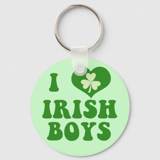 I Love Irish Boys Sleutelhanger (Voorkant)