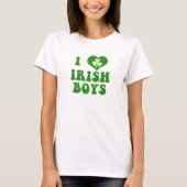 I Love Irish Boys T-Shirt (Voorkant)