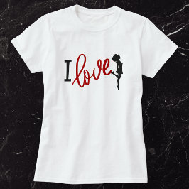 I Love Irish Dance - Hard Shoe Irish Dancer T-shirt