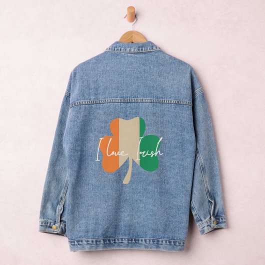 I love Irish! Denim Jacket (Hangar)
