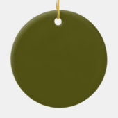 I Love Irish Ornament Round (Achterkant)