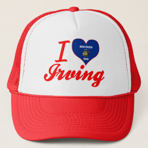 I Love Irving, Wisconsin Trucker Pet