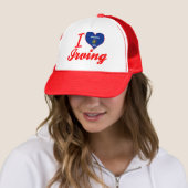 I Love Irving, Wisconsin Trucker Pet (In situ)