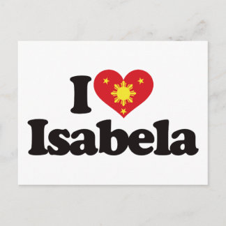 I Love Isabela Briefkaart