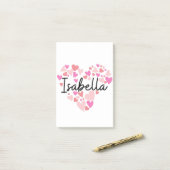 I love Isabella Post-it® Notes (Op bureau)