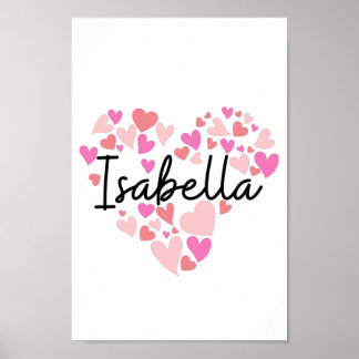 I love Isabella Poster