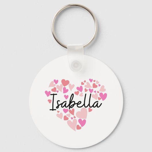 I love Isabella Sleutelhanger (Voorkant)