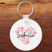 I love Isabella Sleutelhanger (Voorkant)