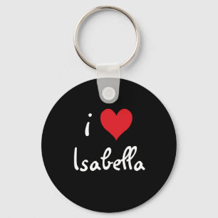 I Love Isabella Sleutelhanger