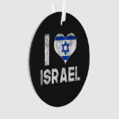 I Love Israel Ornament (voorkant)