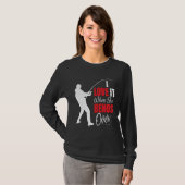 I love it when she bends over Bait Pond saltwater  T-shirt (Voorkant volledig)