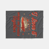 I Love It When We Cruise Together Valentine's Day  Fleece Deken (Voorkant (Horizontaal))