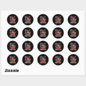 I Love It When We're Cruisin Together Cruise Coupl Ronde Sticker (Vel)